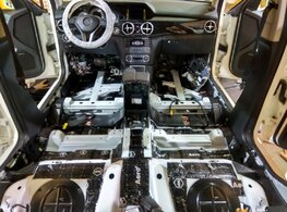 Шумоизоляция Mercedes GLK Москва